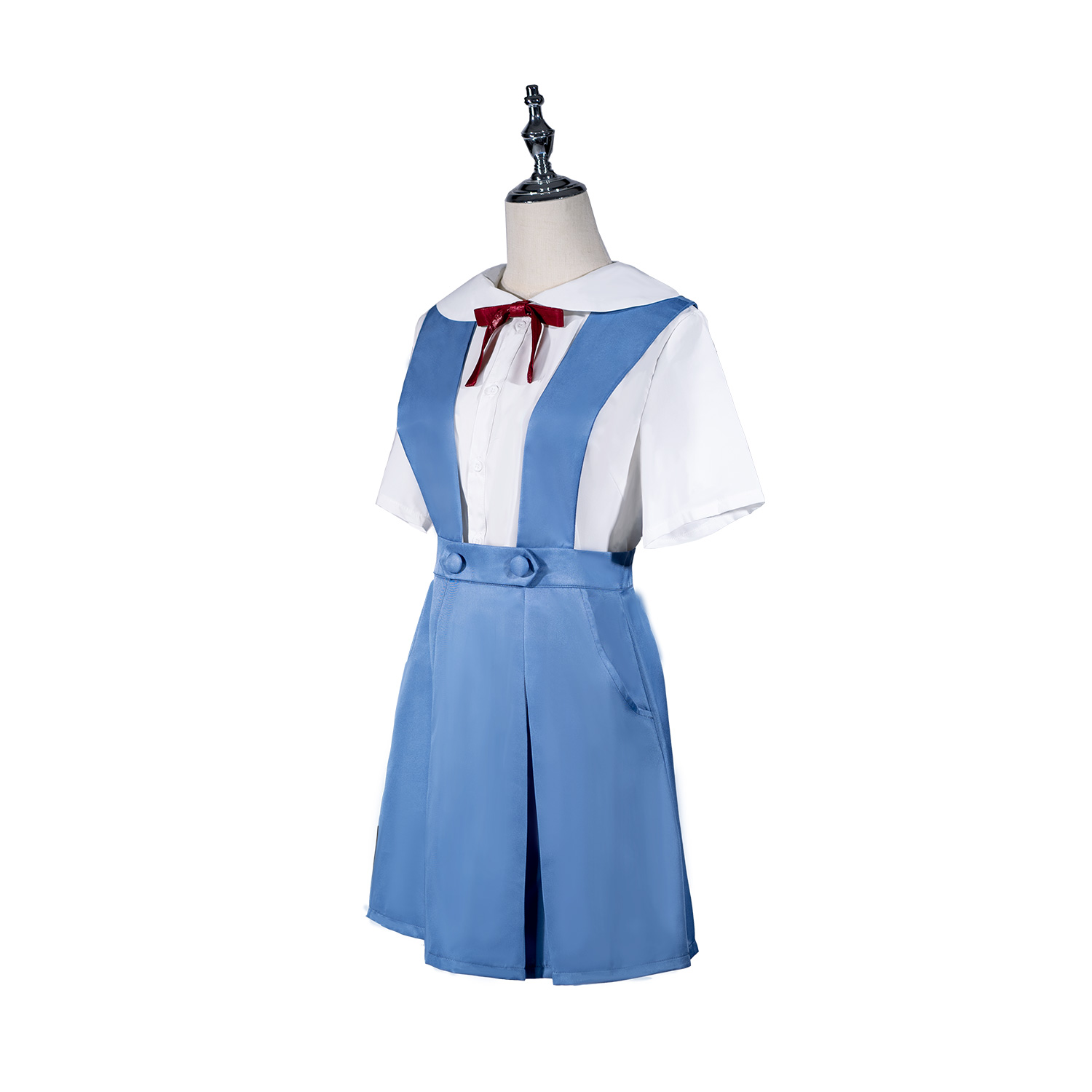 新世紀エヴァンゲリオン アスカ/綾波レイ 学校制服コスチューム エヴァ
