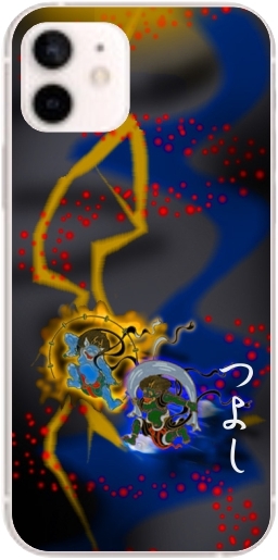 iPhone 12 iPhone12 ケース アイフォン12 カバー らふら 名入れ 和柄