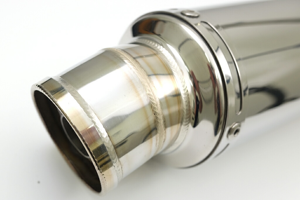 スズキ GSX-S750 2017-2022 LCIPARTS ラウンドステンレススリップオン