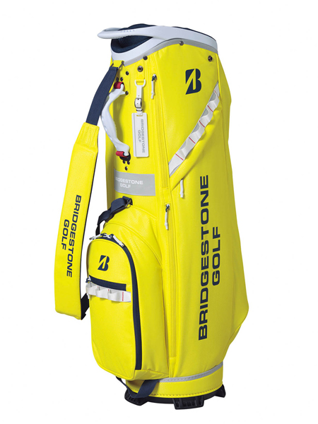 Kartoon BRIDGESTONE GOLF キャディバッグ イエロー BRIDGESTONE GOLF