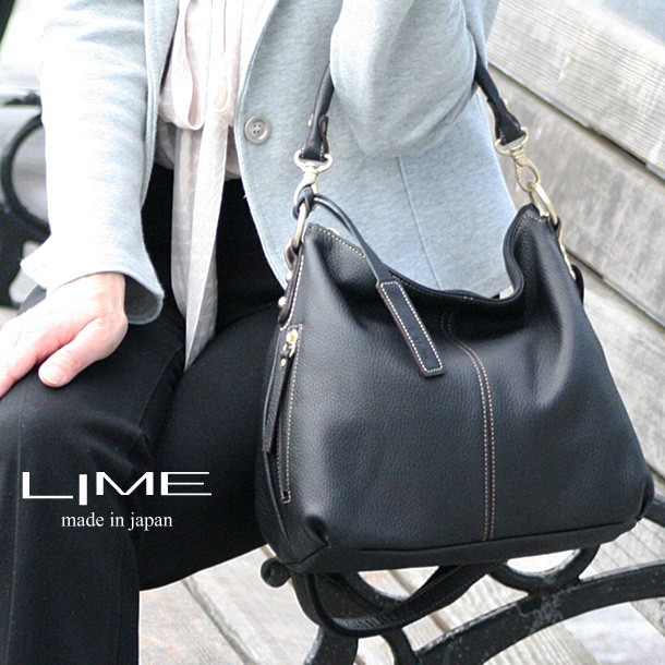 LIME made in japan ショルダーバッグ レディース 軽い 人気 斜めがけ
