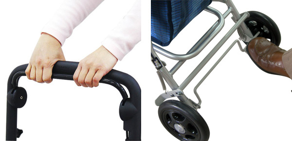 幸和製作所 シルバーカー ワンダー ミドルタイプ アルミ製 （ カート