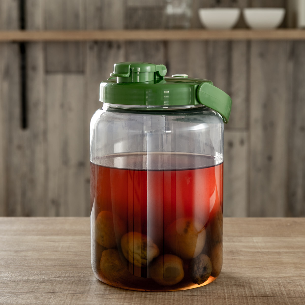 TAKEYA（タケヤ） 梅酒容器 液体密封容器 R型 2.4L プラスチック製