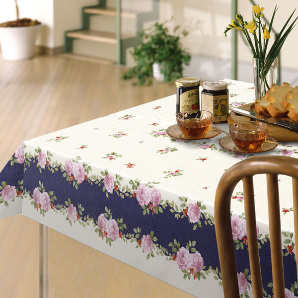 テーブルクロス 150×120cm コンプリートクロス 撥水 樹脂 日本製