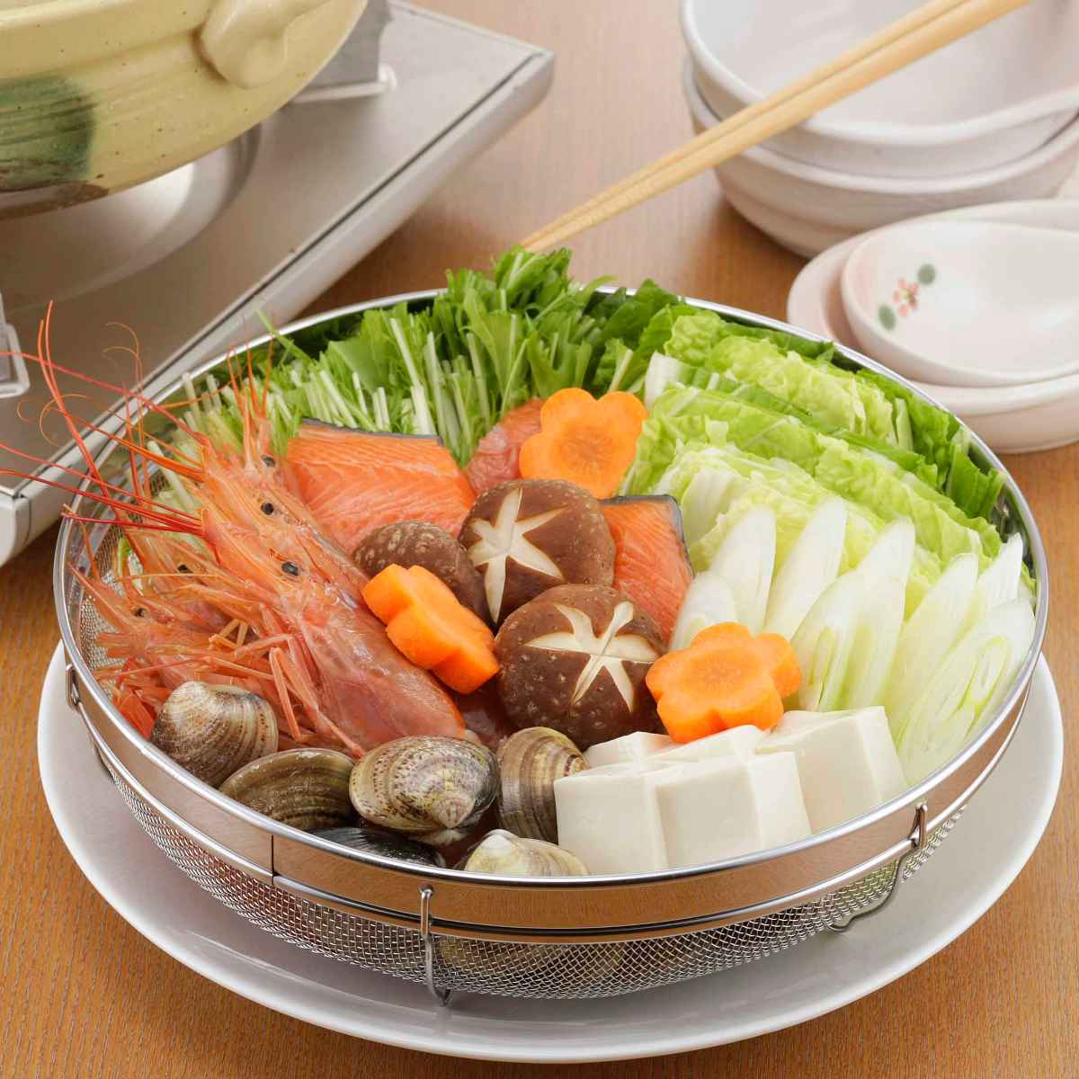 下村企販 盛り付け浅ザル 25cm 日本製 （ 水切りざる 平ざる