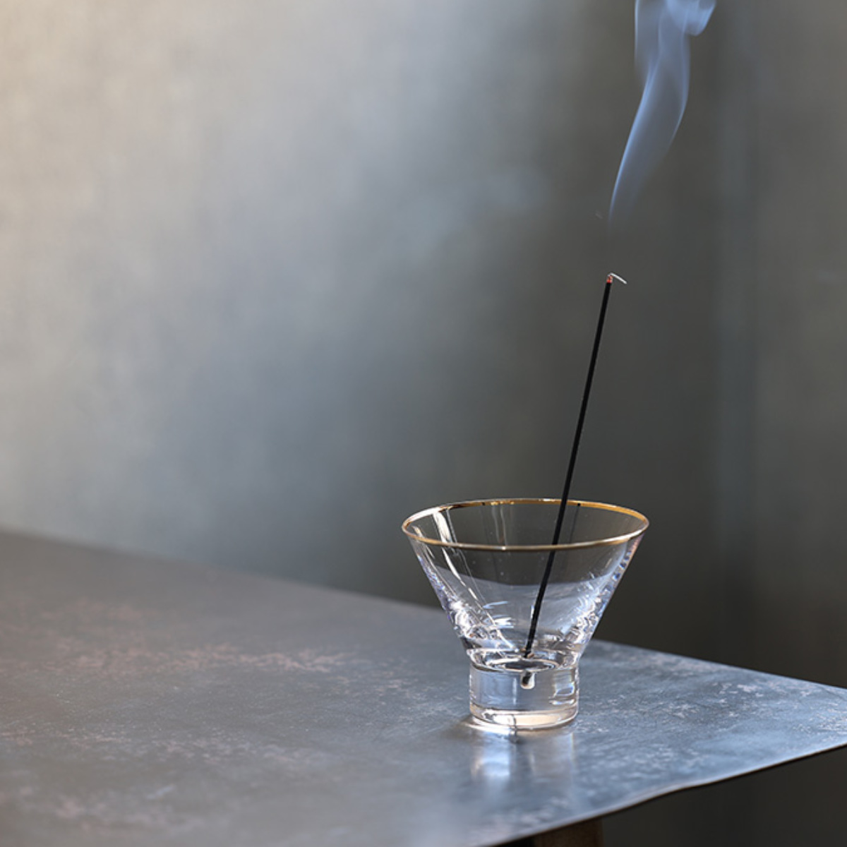 magnet 香立 ヘーゼルアラーテ シリンダー ガラス （ お香立て イン