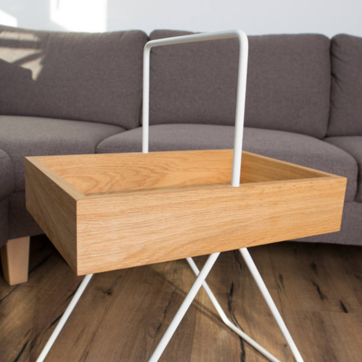 サイドテーブル Emil L サイドバイサイド （ ドイツ製 取っ手付き