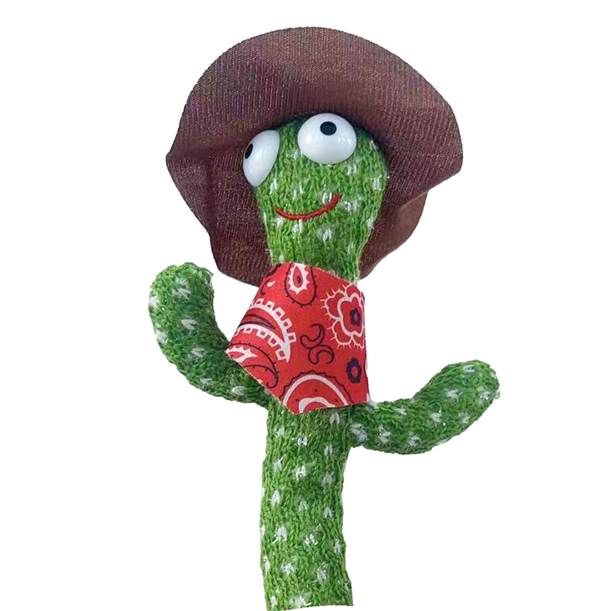 ウィキャン ぬいぐるみ ダンシング サボテン 動く 録音 乾電池