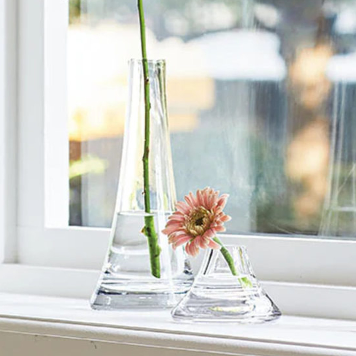 花瓶 fuji フジ 直径7.5×高さ5cm （ 花ビン 花びん 花器 ベース ガラス