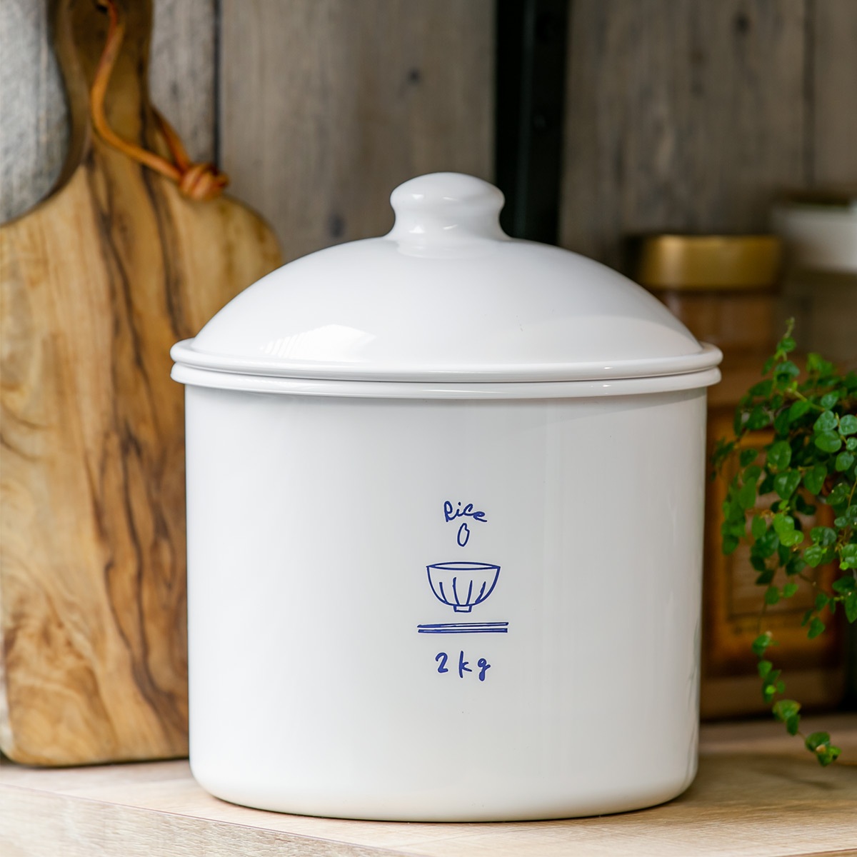米びつ 2kg RICE CAN （ 日本製 密閉 冷蔵庫 保存容器 キャニスター
