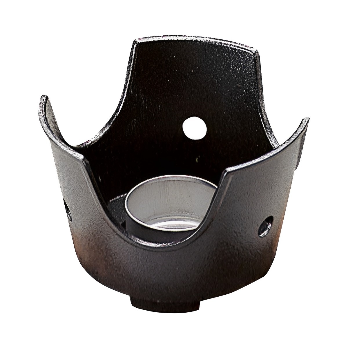 アルミコンロ 火皿付き セット （ 卓上 丸型 コンロ 固形燃料用 アルミ