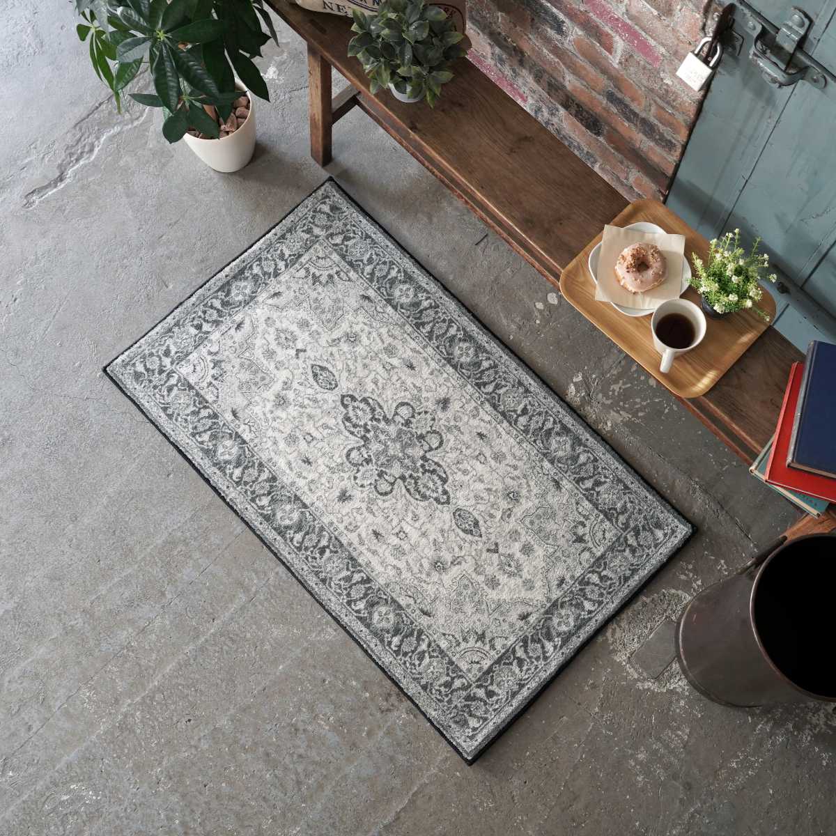 ERARE（エラーレ） 玄関マット 60x90cm 屋内 モノトーン （ 玄関