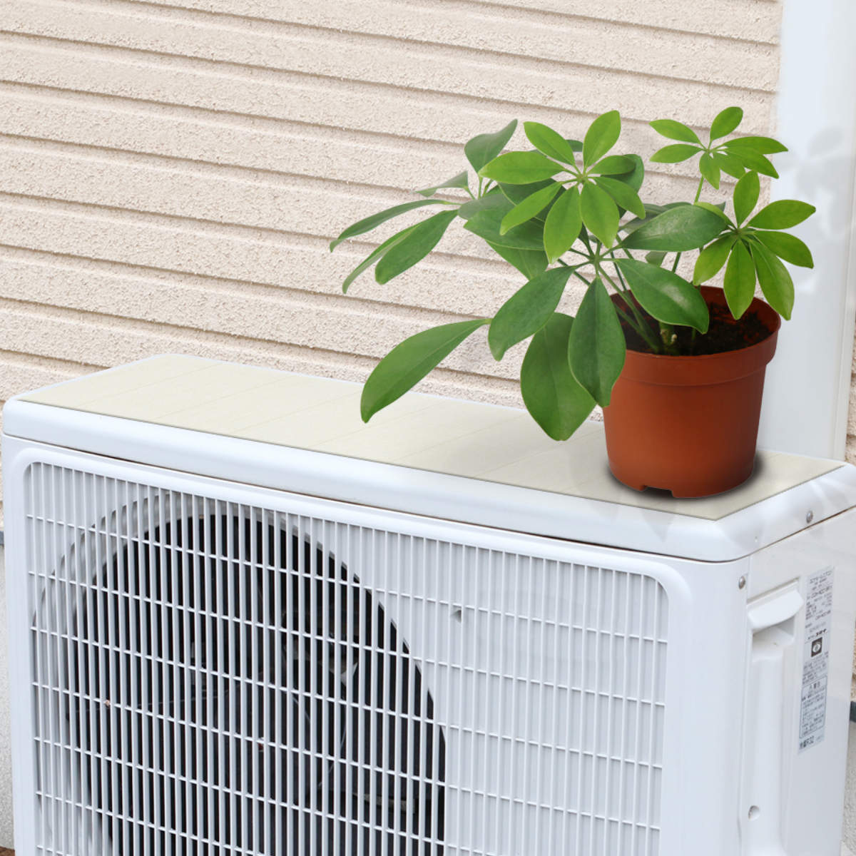 室外機シート 日よけ 室外機 おしゃれ （ 室外機用 シート マグネット