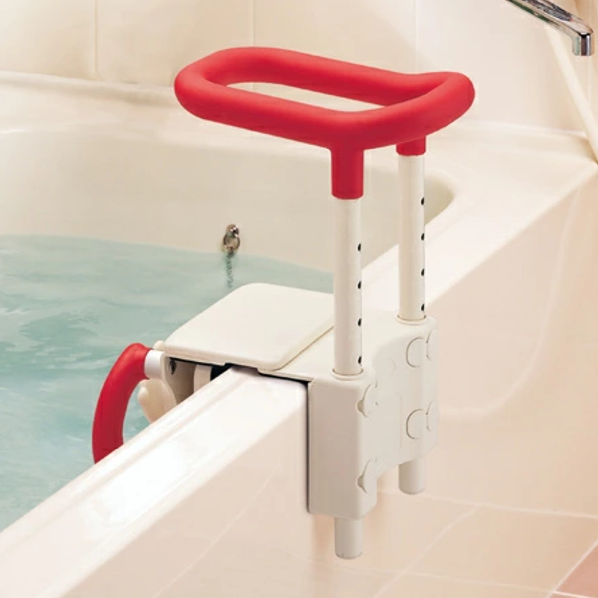 アロン化成 手すり 浴室用 伸縮式 安寿 介護用品 （ お風呂用手すり