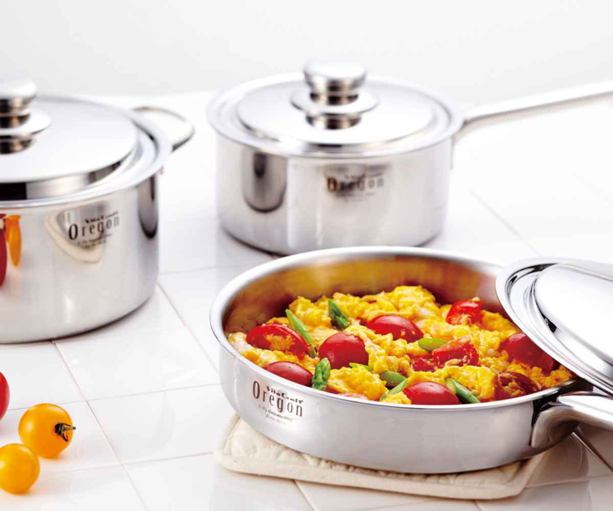 Vita Craft（ビタクラフト） 両手鍋 24cm IH対応 オレゴン 5.4L No