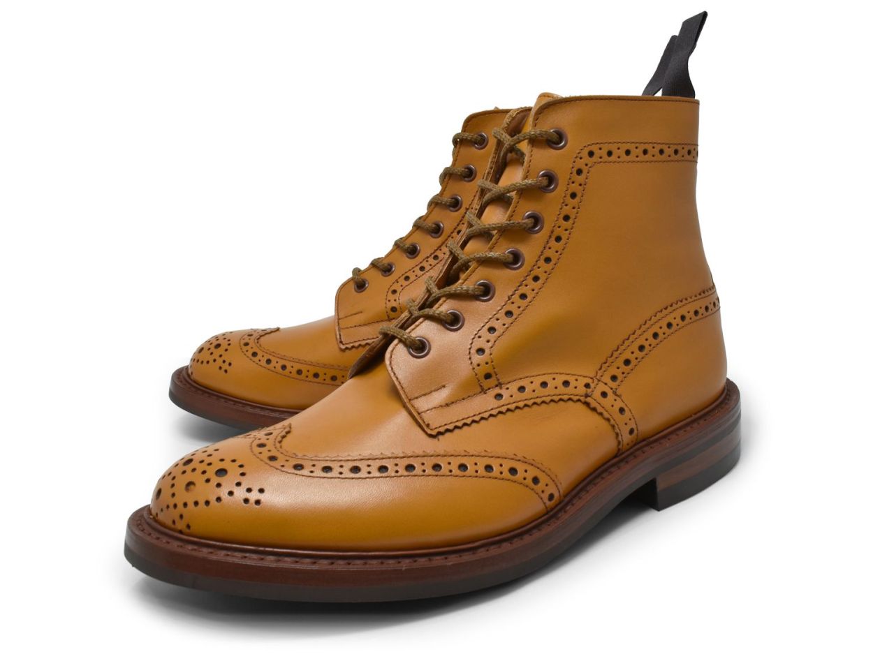 Tricker's（トリッカーズ） カントリーブーツ ウイングチップブーツ