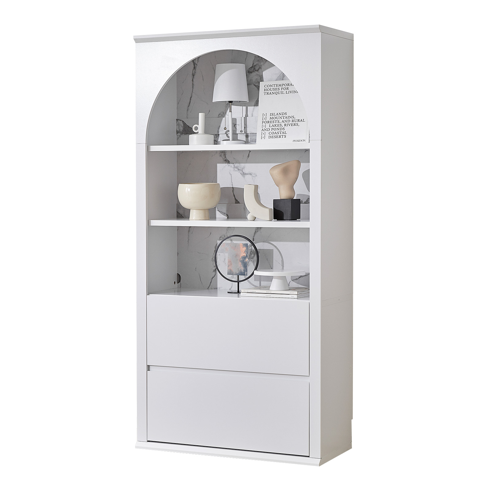 LOWYA（ロウヤ） オープンラック 幅90cm シェルフ ディスプレイ 収納