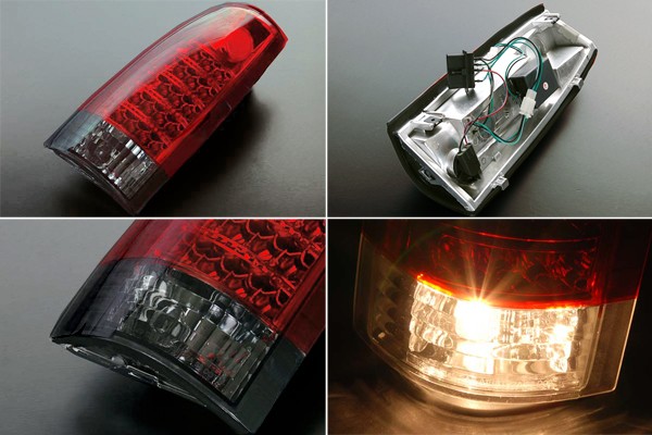 サバーバン テールランプ レッド/スモーク【適 92-99 タホ ユーコン 88