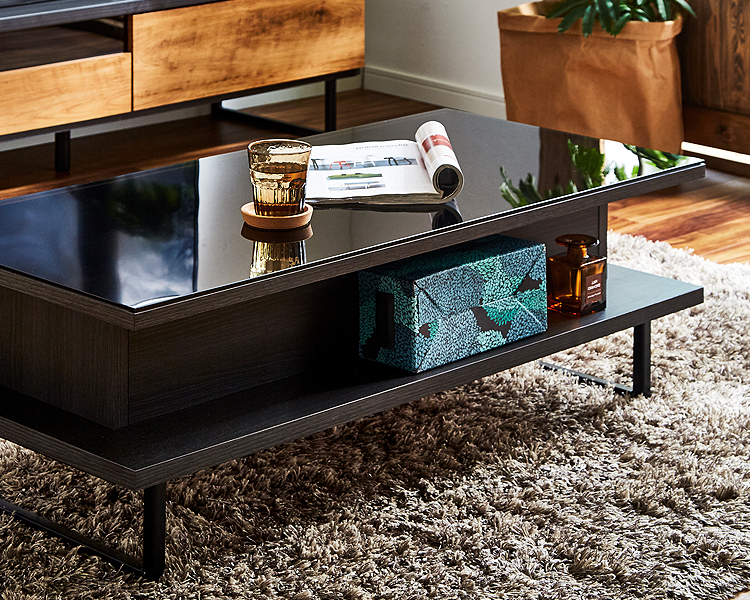 リビングテーブル センターテーブル テーブル おしゃれ 木製 収納