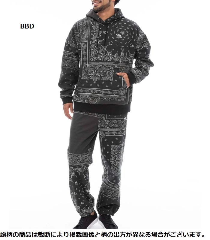 RVCA（ルーカ） メンズ セットアップ ルーズシルエット スウェット