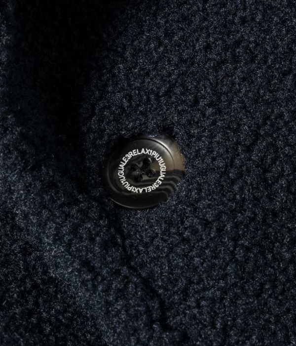 1PIU1UGUALE3 RELAX ダブルボアロングコート 男性 アウター 冬 大人