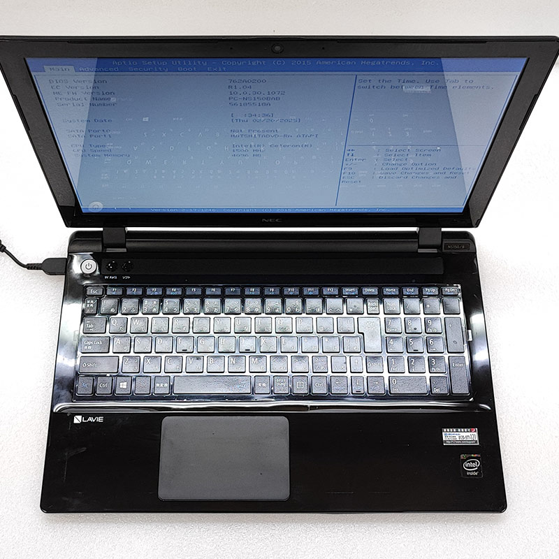 LaVie ジャンク品 NEC LAVIE NS150/BAB PC-NS150BAB ジャンクPC
