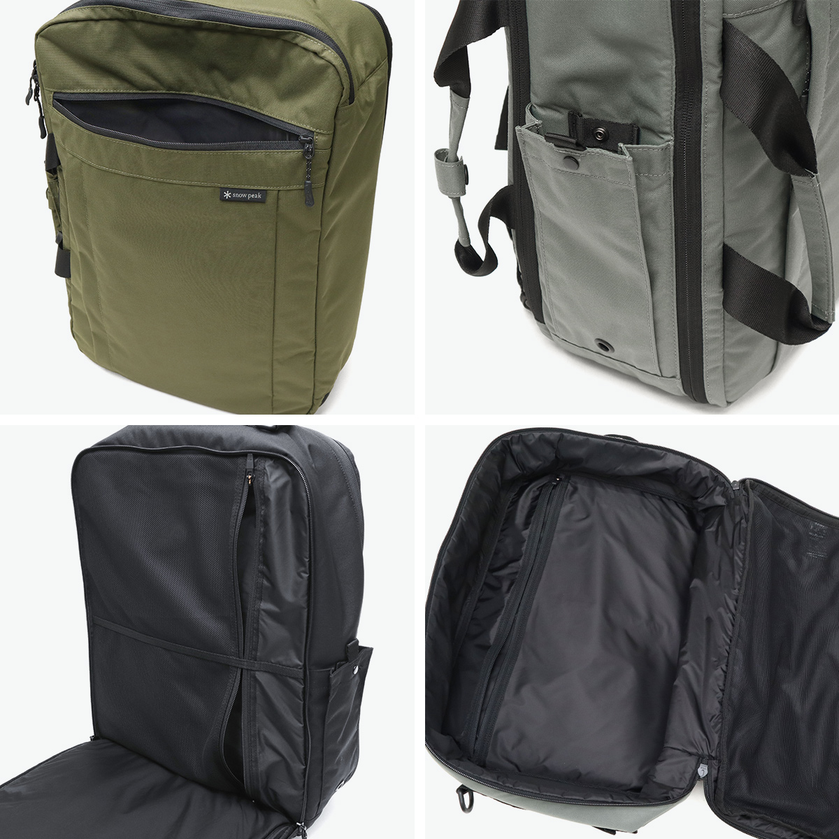 snow peak スノーピーク ビジネスバッグ メンズ リュック 大容量 軽量