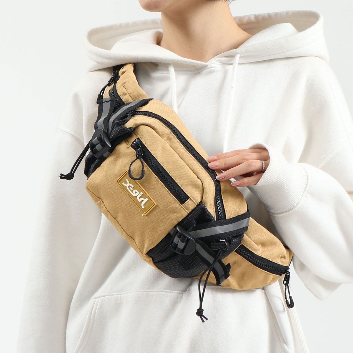 X-girl（エックスガール） 最大53%☆3/1迄 バッグ ウエストバッグ