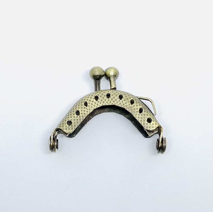 1942 ミニがま口三兄弟 口金 4cm丸型 縫い付けタイプ アンティーク