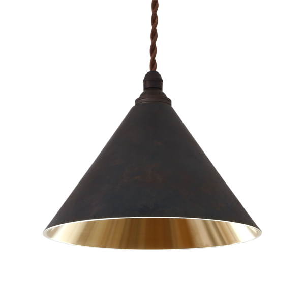 FUTAGAMI（フタガミ） ペンダントランプ 円錐 削り出し 黒ムラ