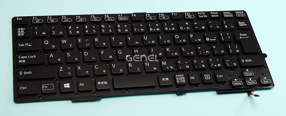 VAIO SONY純正 VAIO用 バックライト付き日本語キーボード ブラック