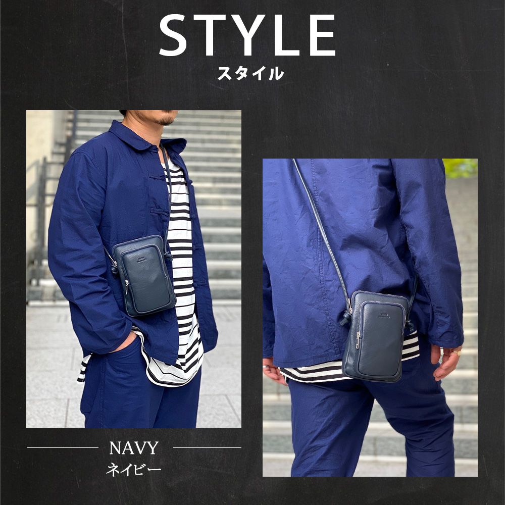 SEEKER（シーカー） スマホポーチ ショルダー バッグ メンズ 防水