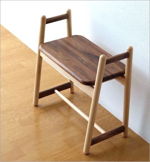 スツール 木製 椅子 おしゃれ 補助椅子 玄関 腰掛け チェア 持ち手