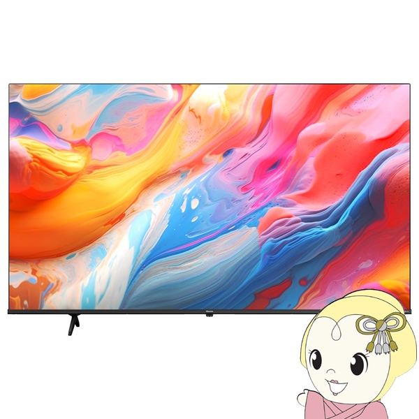BANDAI（バンダイ） テレビ 【設置込】Hisense ハイセンス 65A6K 地上