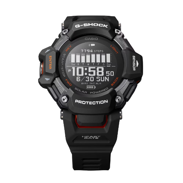 G-SHOCK CASIO カシオ Gショック G-SQUAD マルチスポーツ ブラック