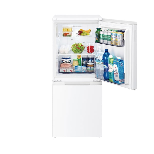 SHARP（シャープ） 冷蔵庫 152L SJ-D15P-W マットホワイト つけかえ