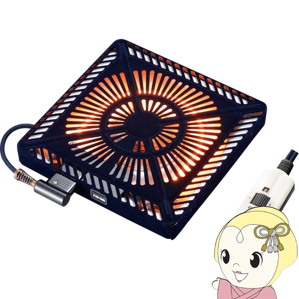 メトロ電気工業 取り替え用こたつヒーターユニット U字形 ハロゲン