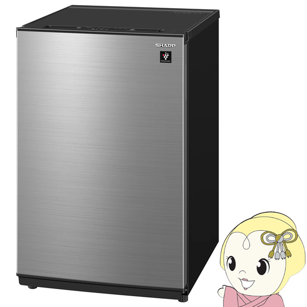 SHARP（シャープ） 冷凍庫 冷蔵庫 FJ-HM7K-H メタリックグレー 右開き