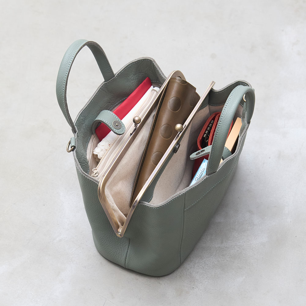 kanmi（カンミ） Kanmi./カンミ ミルフィーユ がま口 2WAYショルダー