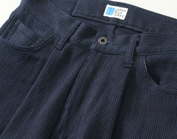 ジャパンブルージーンズ Sashiko 5P Wide Tapered 11oz インディゴ刺子
