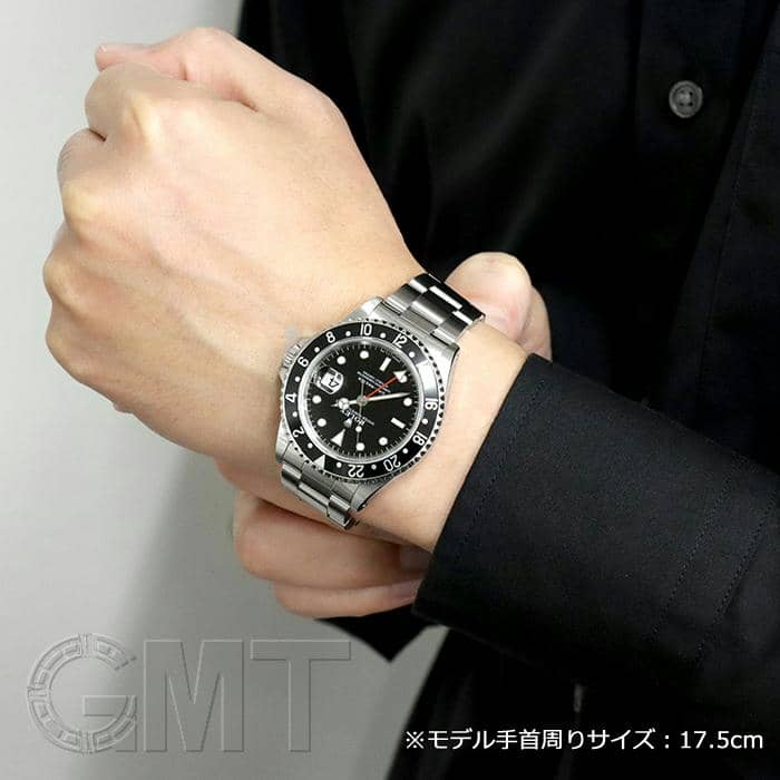 GMTマスター ロレックス 16700 ブラック 保証書1999年 A番 ROLEX 中古