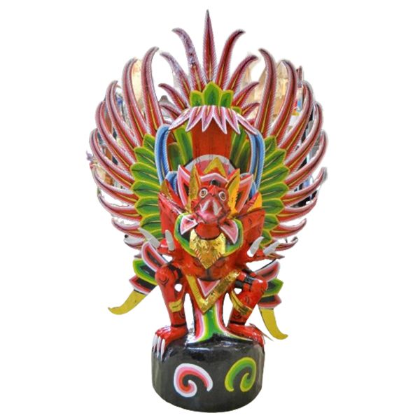 ガルーダ 木彫 バリ オブジェ 置物 アジアン テイスト : アジアン