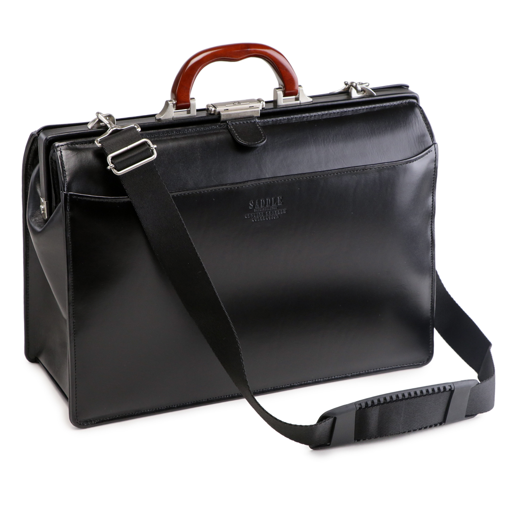 SADDLE（サドル） ダレスバッグ メンズ ブリーフケース 口枠 ビジネス