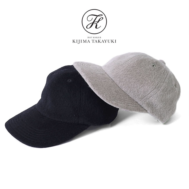 KIJIMA TAKAYUKI キジマタカユキ メルトンウール 6パネルキャップ