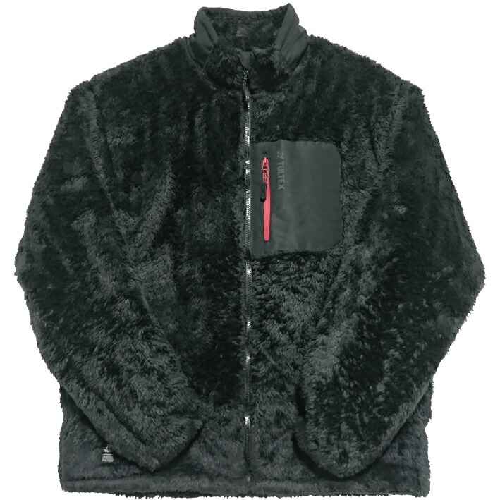 ボアフリースジャケット 防風 三層構造 裏地全面ボア 軽量 M〜3L