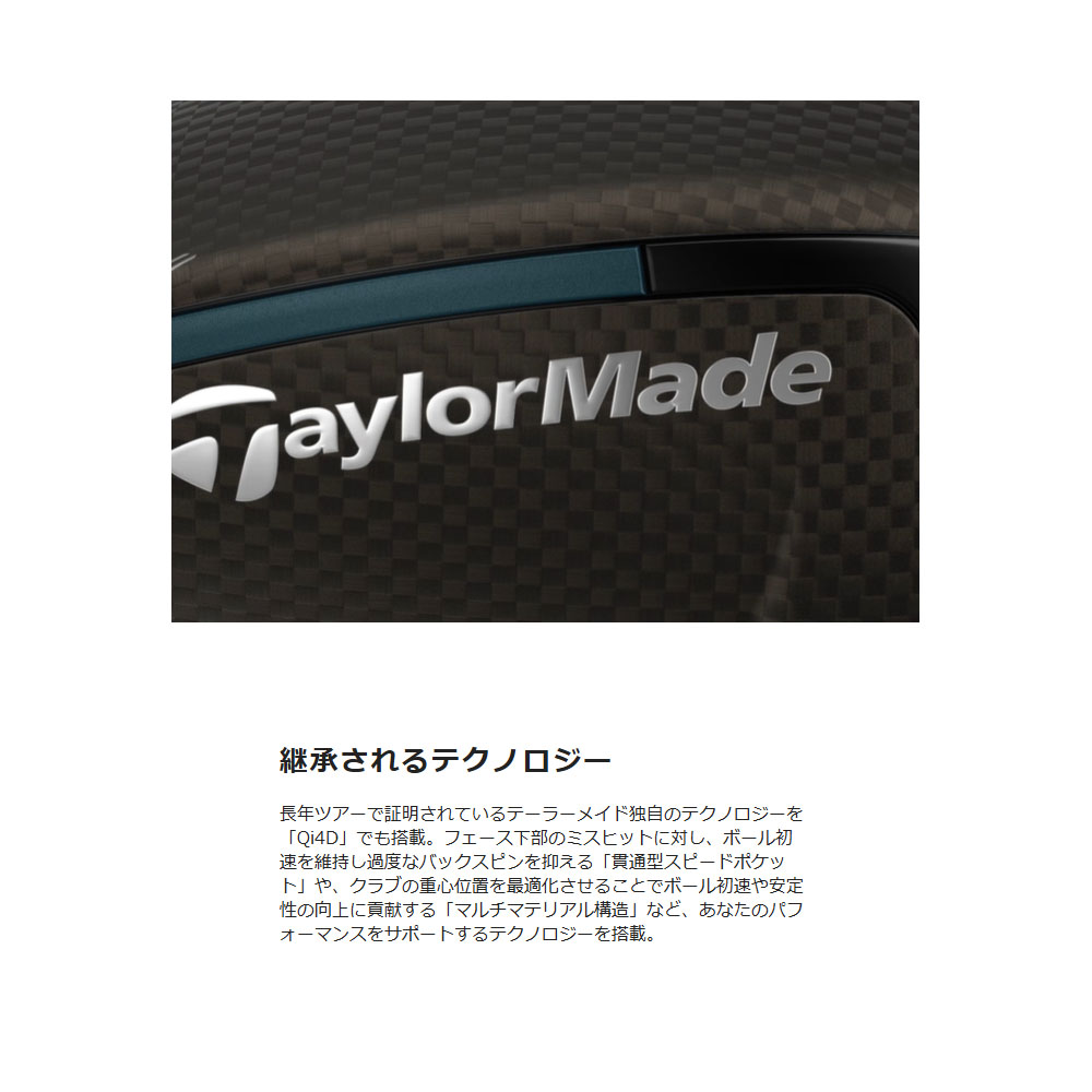 TaylorMade（テーラーメイド） (USモデル／ヘッド単体) Qi4D LS