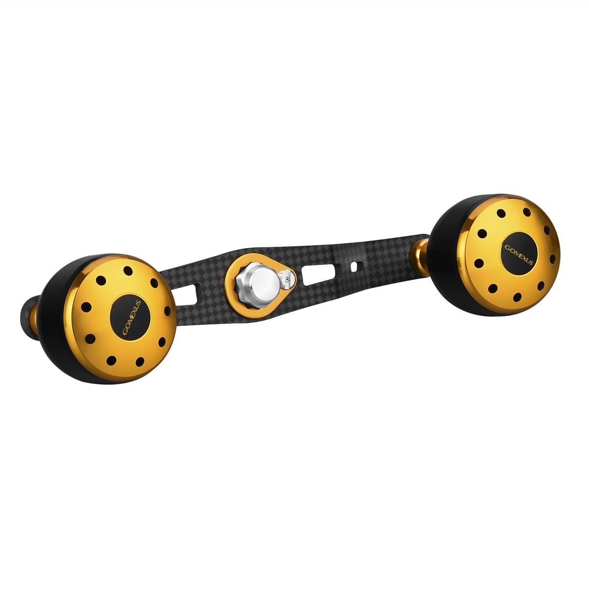 ベイトリール ダブルハンドル 105mm カーボン シマノ 7×4mm穴対応