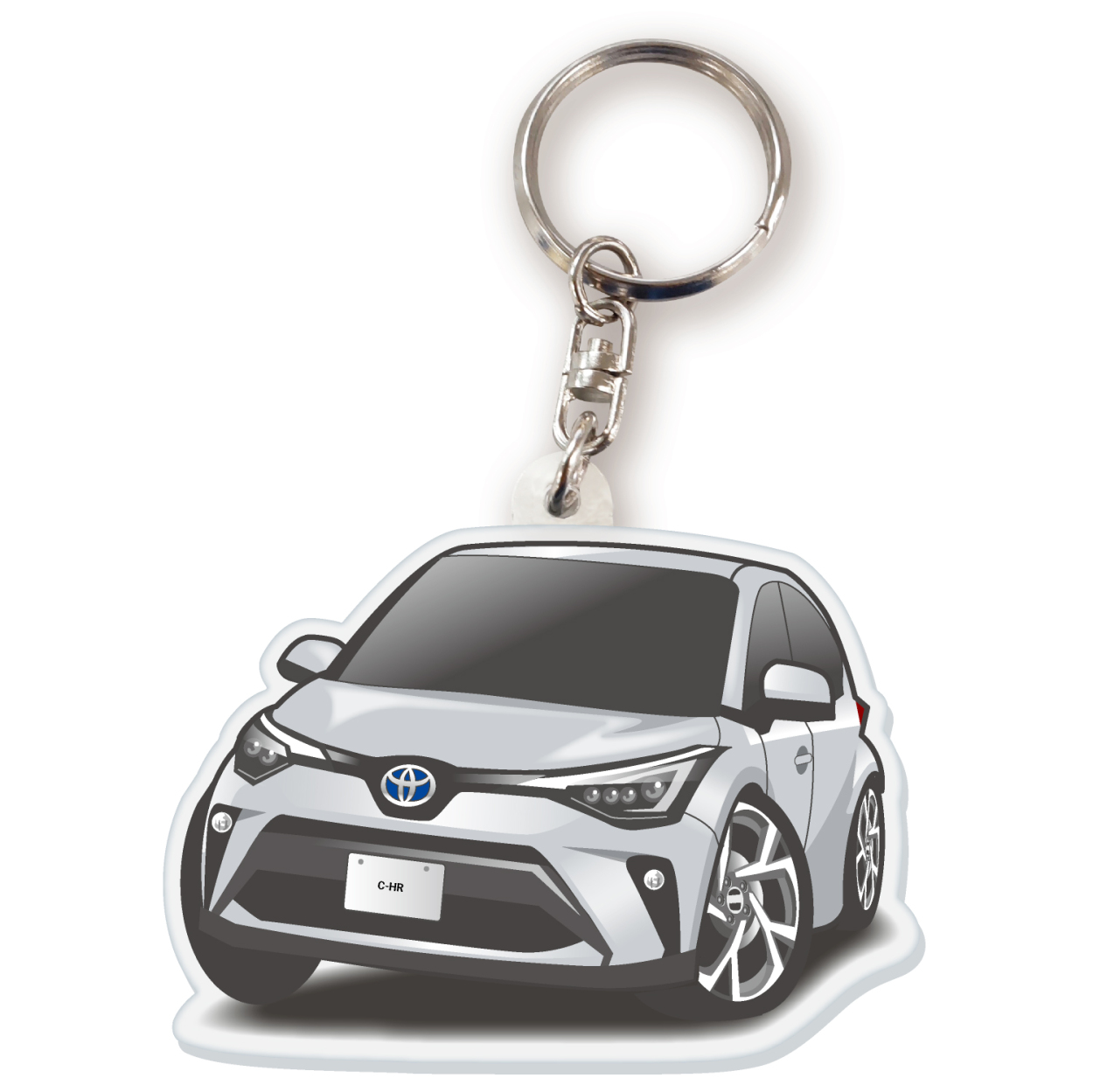 カーアクリルキーホルダー トヨタライセンス商品 C-HR ちびくる