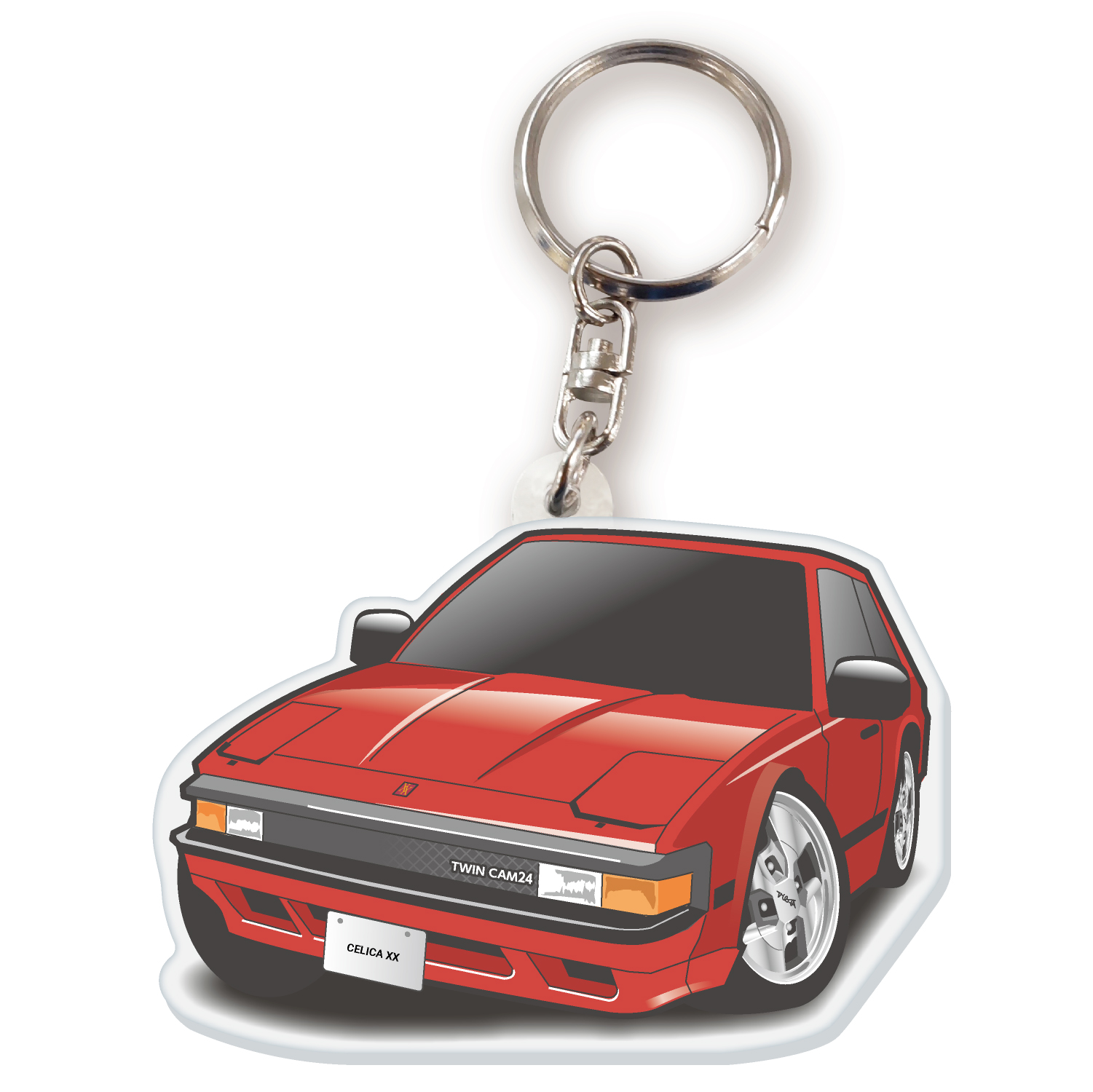 カーアクリルキーホルダー トヨタライセンス商品 セリカXX 60系 ちび