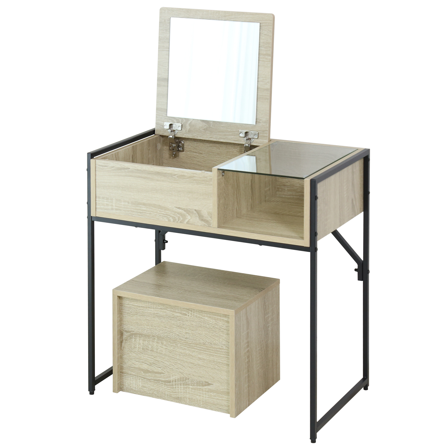 DORIS（ドリス） ドレッサー テーブル デスク コンパクト 収納付き